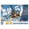 Zimi Model 50001 AH-6 J Little Bird Nightstalkers with Metal Barrels 1/35
